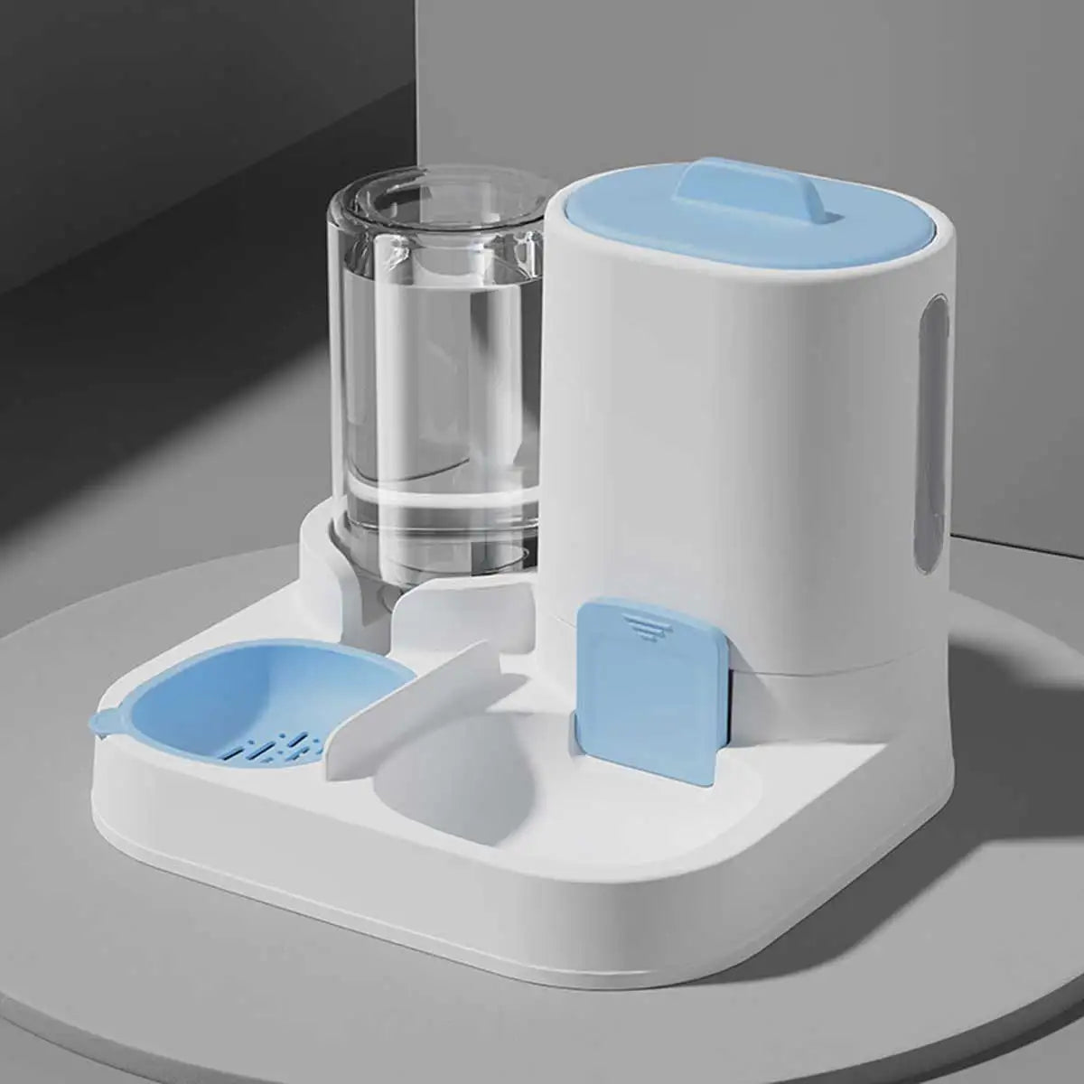 2-in-1 Pet Feeding & Water Dispenser Station
