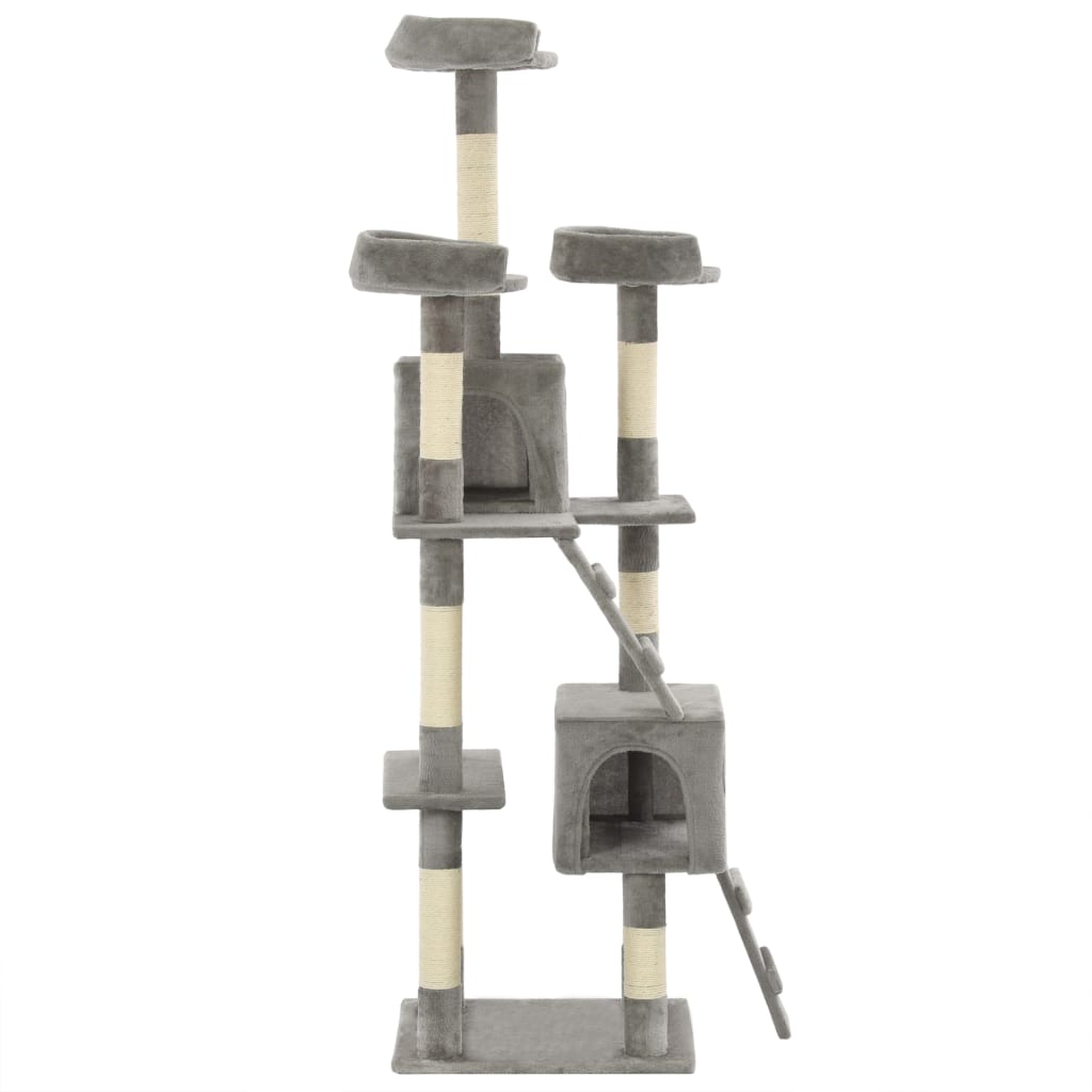 Luxury Multi-Level Cat Tree with Sisal Scratching Posts | 170 cm