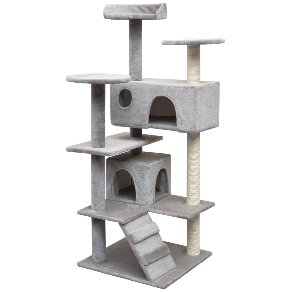 Luxury Multi-Level Cat Tree with Sisal Scratching Posts | 125 cm