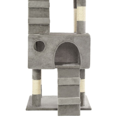 Luxury Multi-Level Cat Tree with Sisal Scratching Posts | 170 cm