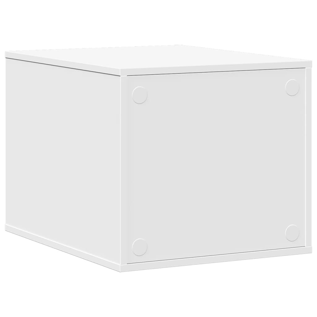 Hidden Cat Litter Box Cabinet | Modern Storage Furniture (Concrete Grey, Sonoma Oak, White)