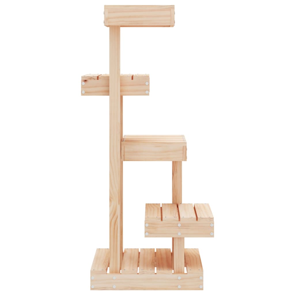 Minimal Solid Wood Cat Tree | Scandinavian Style Climbing Tower