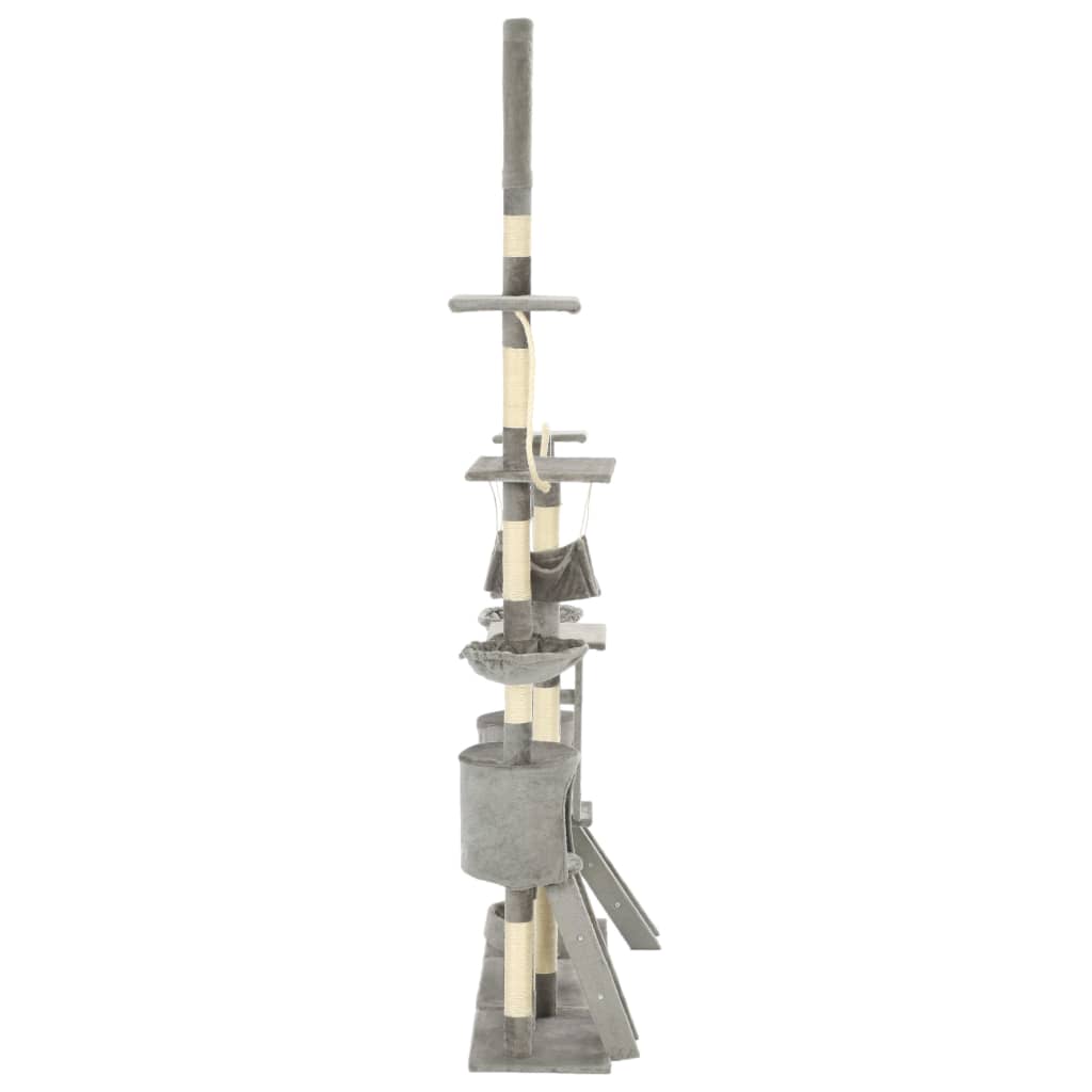 Luxury XXL Floor-to-Ceiling Cat Tree with Hammock & Baskets | (230–250 cm)