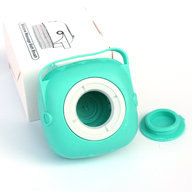 Silicone Pet Bath Brush (Square Version)