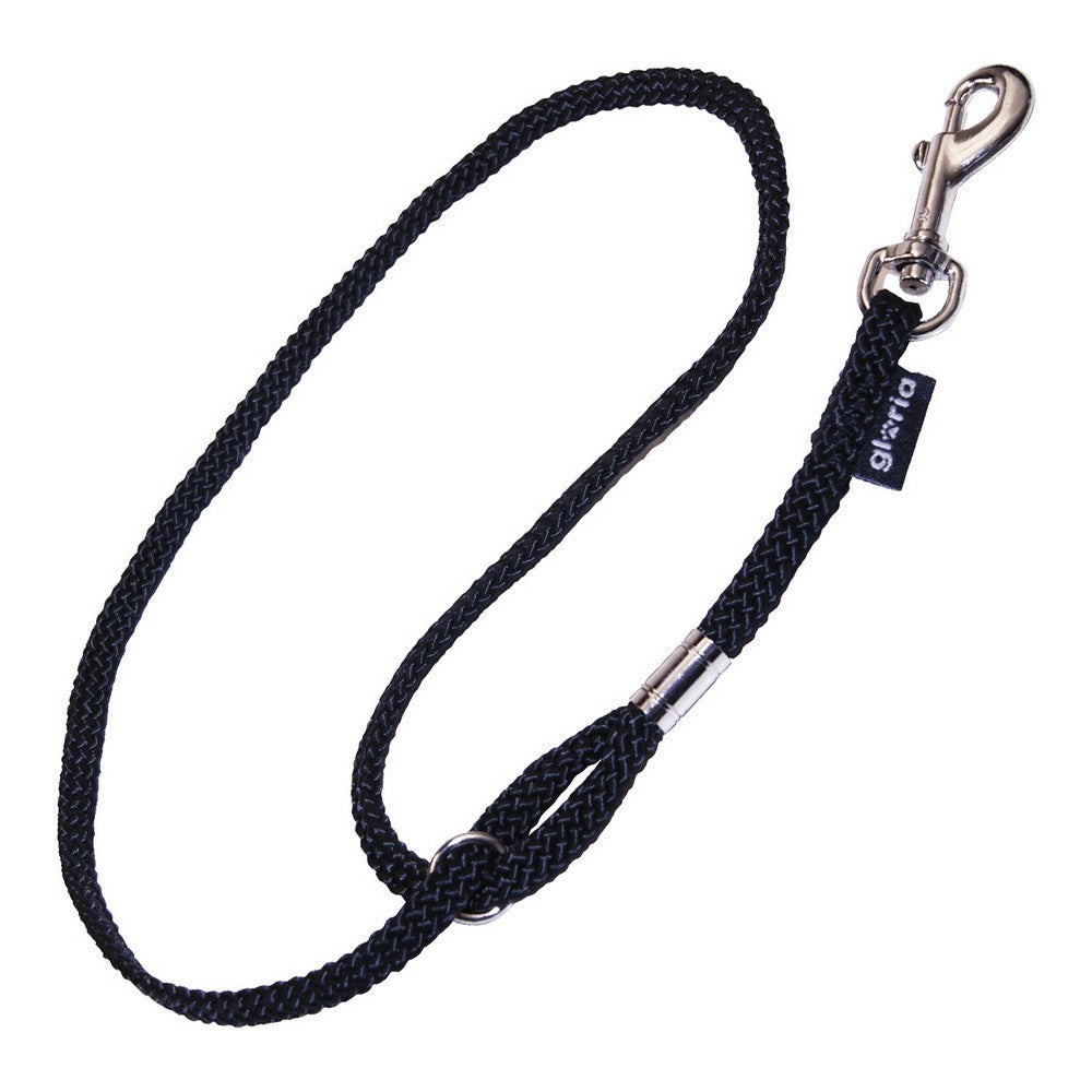 Gloria Heavy-Duty Nylon Dog Lead | 43 cm, Black
