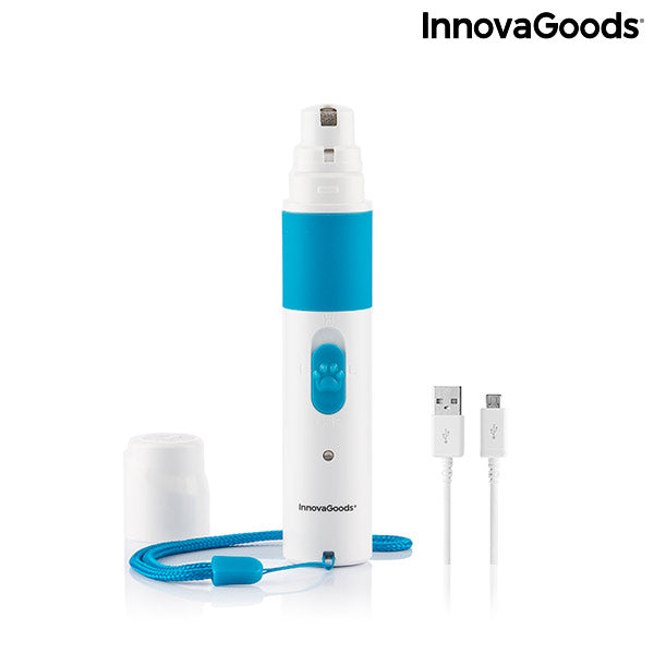 Rechargeable Pet Nail Grinder | Quiet & Safe Grooming Tool