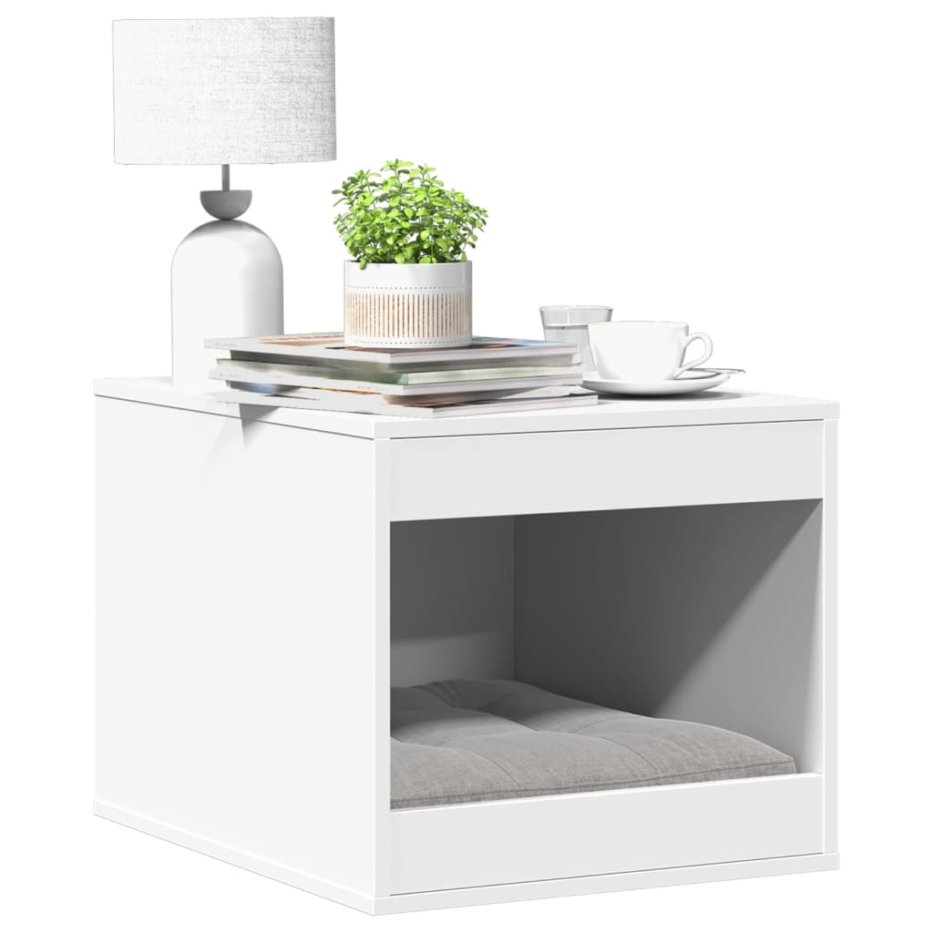 Hidden Cat Litter Box Cabinet | Modern Storage Furniture (Concrete Grey, Sonoma Oak, White)