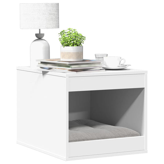 Hidden Cat Litter Box Cabinet | Modern Storage Furniture (Concrete Grey, Sonoma Oak, White)