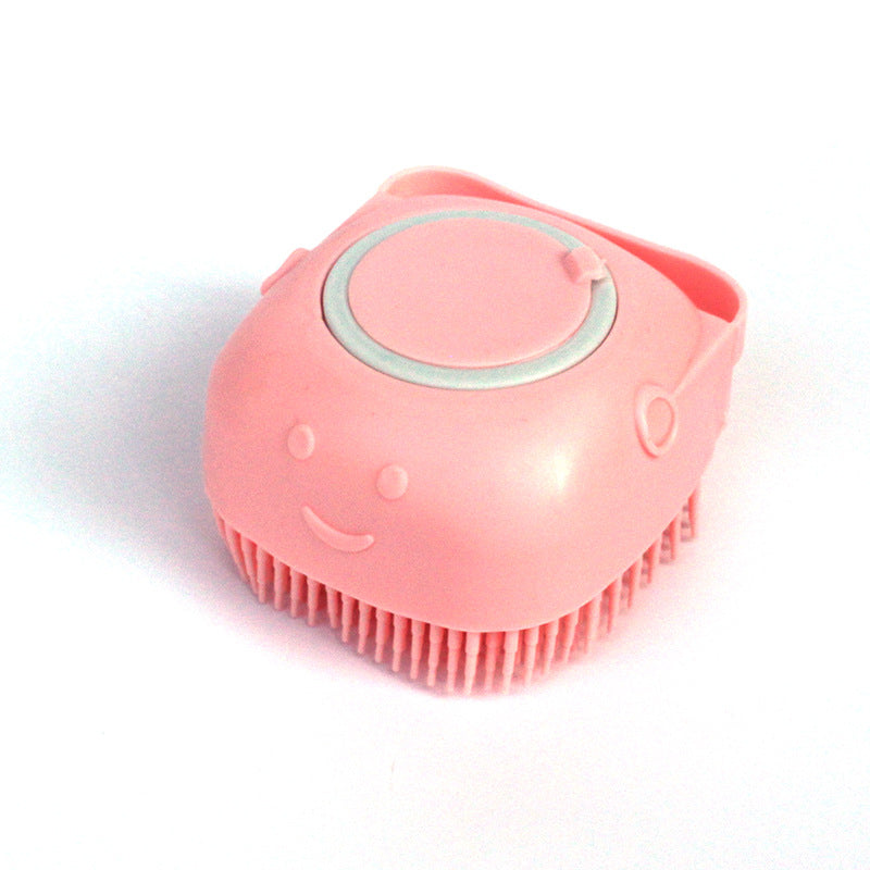 Silicone Pet Bath Brush (Square Version)