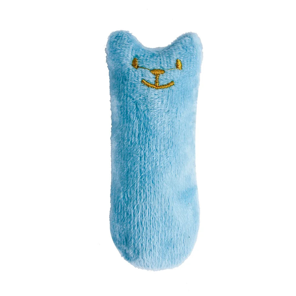 Interactive Catnip Plush Toy for Cats & Kittens | Teeth Grinding, Stress Relief & Play Stimulation