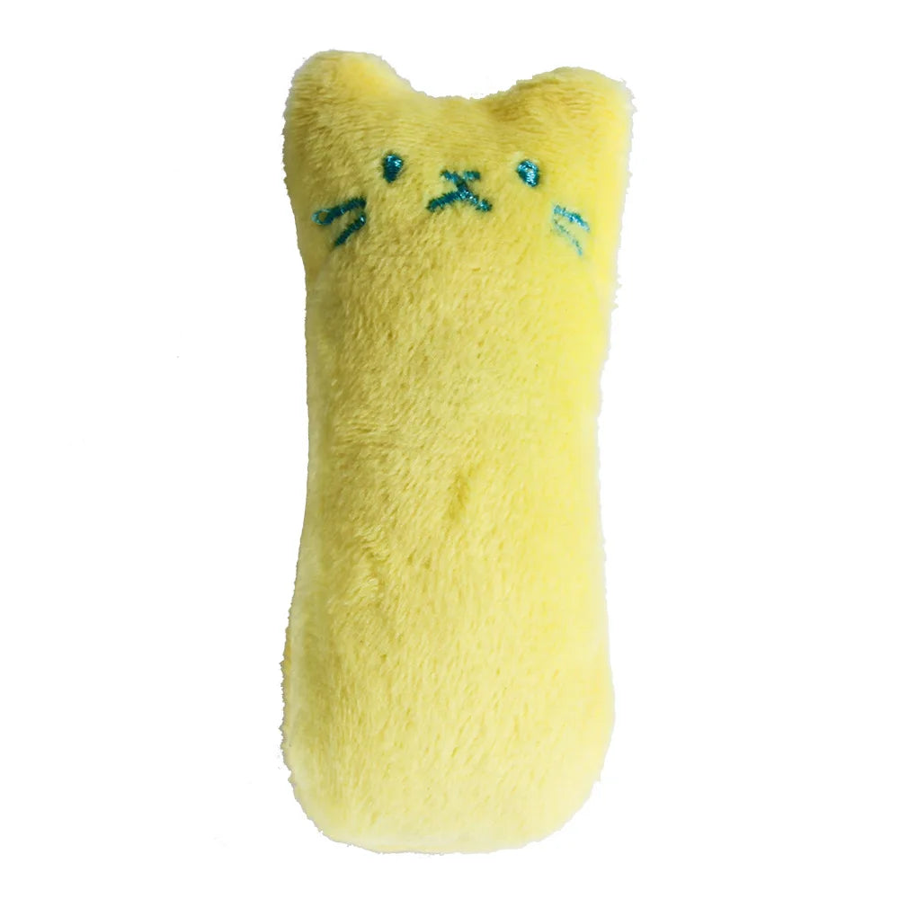 Interactive Catnip Plush Toy for Cats & Kittens | Teeth Grinding, Stress Relief & Play Stimulation