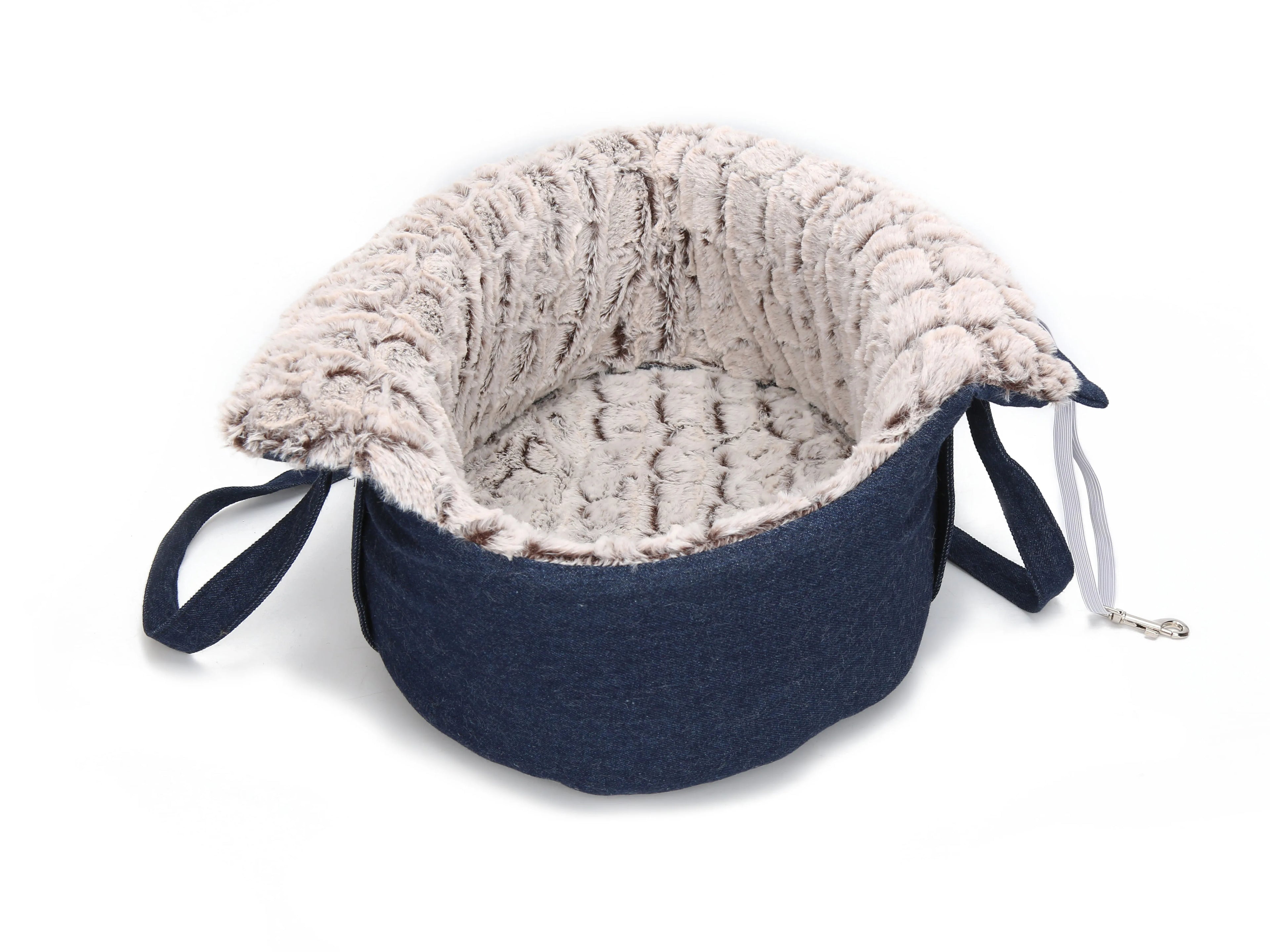 Soft Pet Carrying Bag for Cats & Small Dogs | Cozy Travel Tote (Grey, Blue, Black)