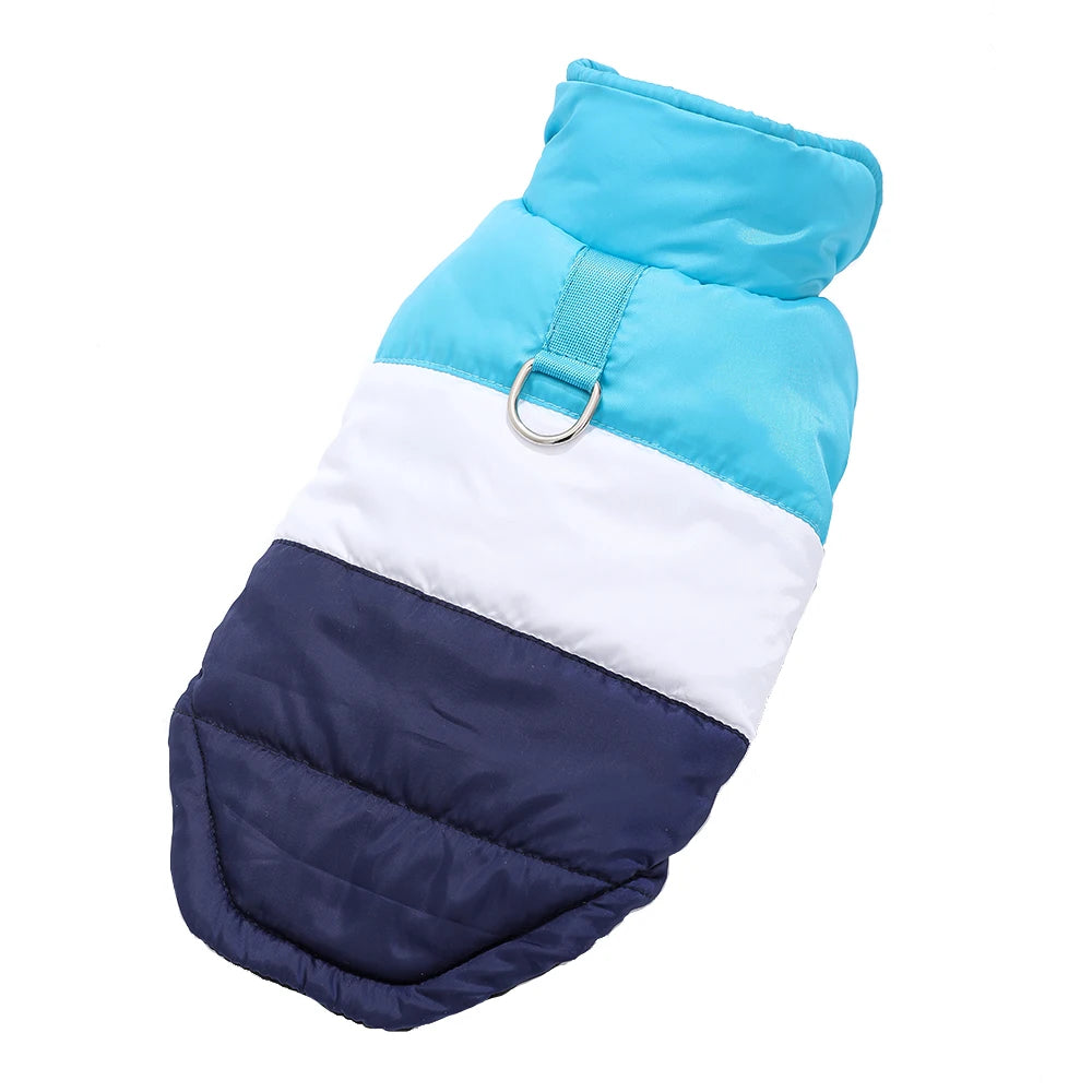 Chaqueta acolchada de invierno para perros | Abrigo cálido y ligero para perros pequeños