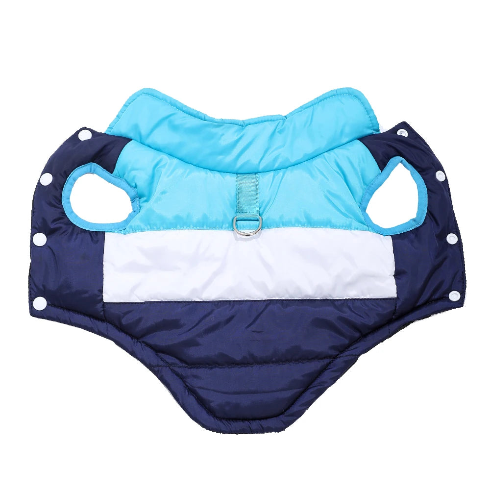 Chaqueta acolchada de invierno para perros | Abrigo cálido y ligero para perros pequeños