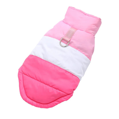 Chaqueta acolchada de invierno para perros | Abrigo cálido y ligero para perros pequeños