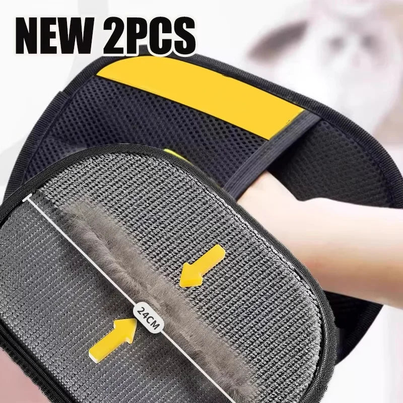 Pet Hair Removal Glove | Reusable & Double-Sided