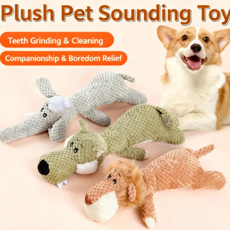 Cuddly Plush Dog Toy | Lightweight Chew & Comfort Toy