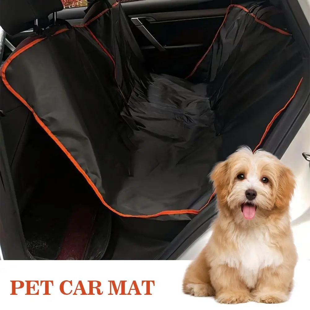 Waterproof Dog Car Seat Cover for Back Seat | Scratchproof & Durable Oxford Fabric