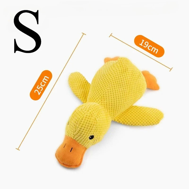 Bite-Resistant Duck Toy for Dogs | Interactive Chew, Dental Cleaning & Playtime Fun