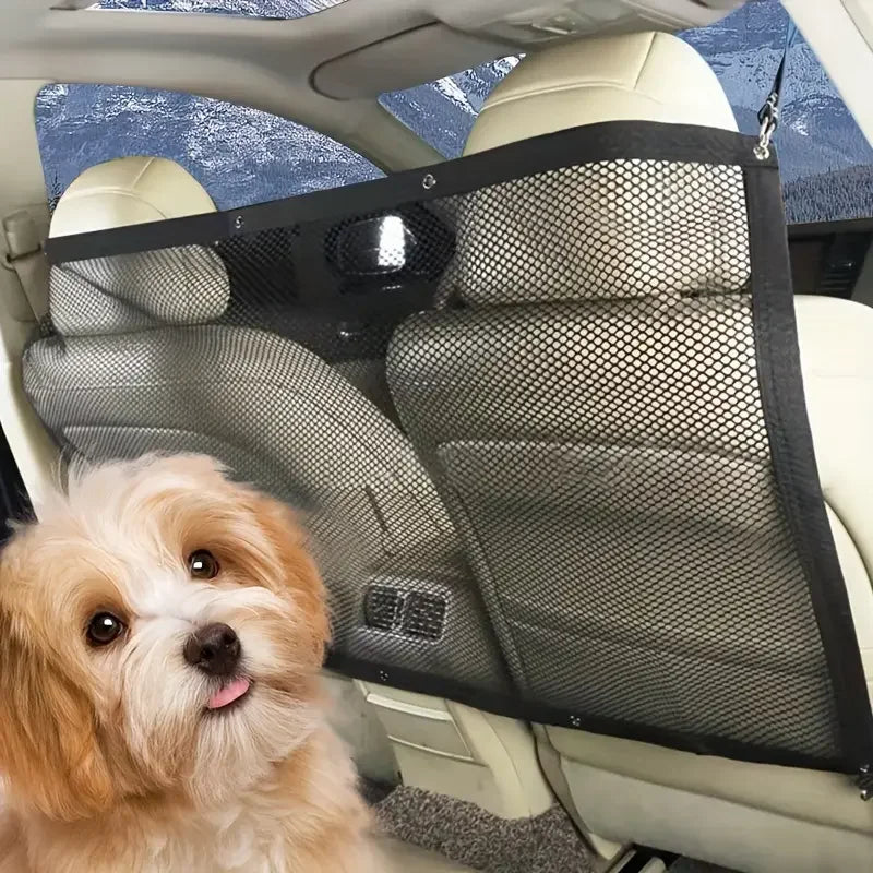 Pet Car Safety Fence | Universal Backseat Divider