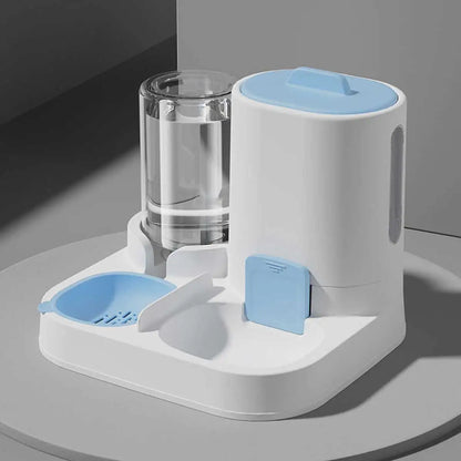 2-in-1 Pet Feeding & Water Dispenser Station