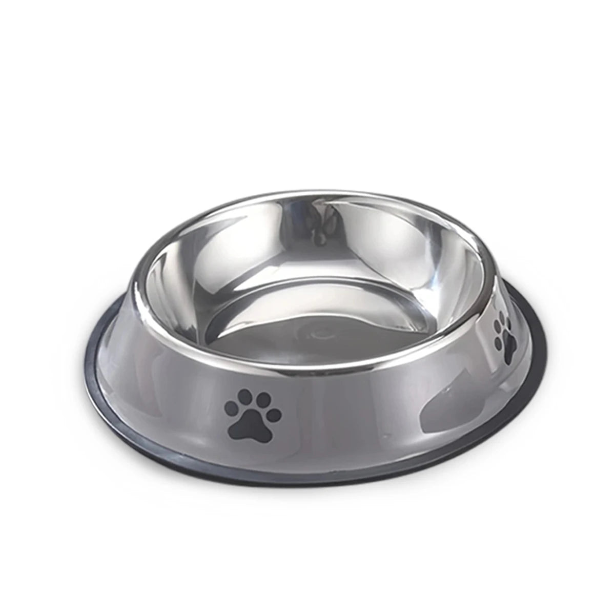 Stainless Steel Pet Bowl | Anti-Slip Food & Water Bowl (Multiple Sizes)