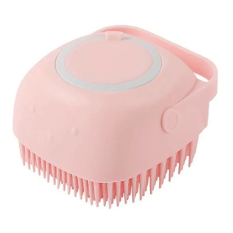 2-in-1 Silicone Pet Bath Brush