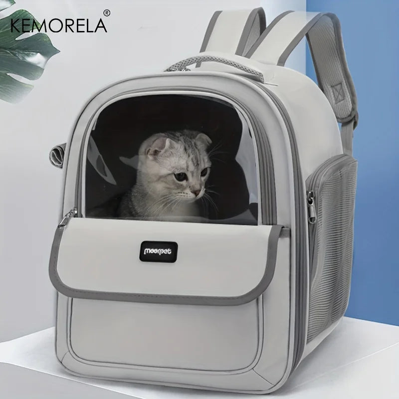 Space Capsule Pet Backpack – Breathable Travel Carrier for Cats & Small Dogs (Up to 7kg)