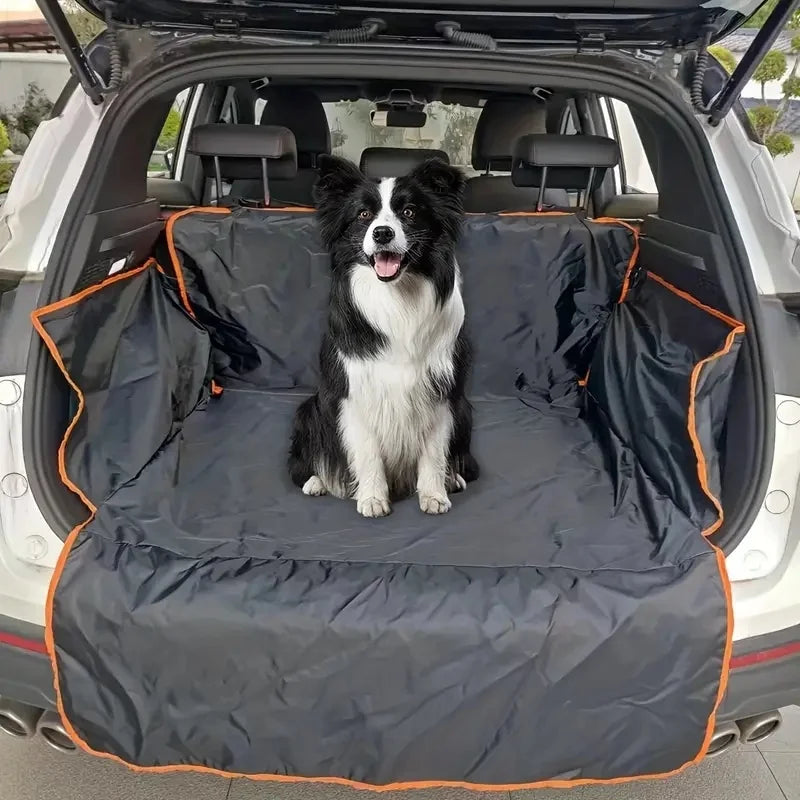 Dog Car Seat Cover & Trunk Protector | Waterproof Rear Seat Mat for Pets