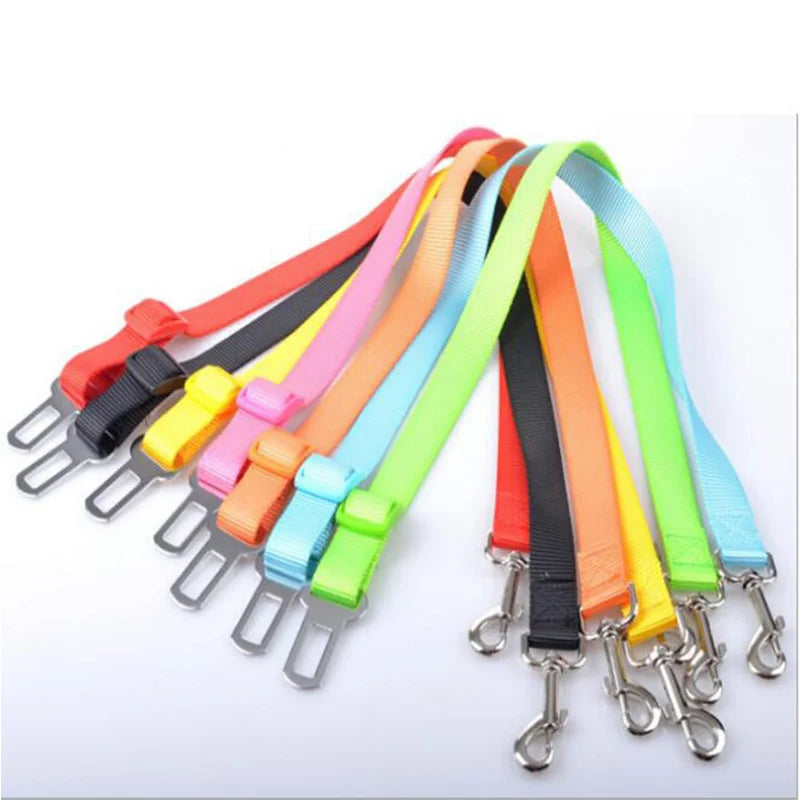 Adjustable Dog Car Seat Belt | Safety Harness Lead for Pets