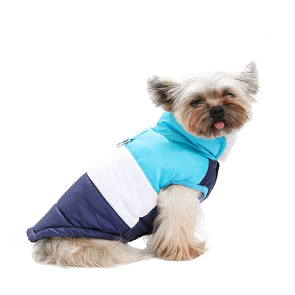 Chaqueta acolchada de invierno para perros | Abrigo cálido y ligero para perros pequeños