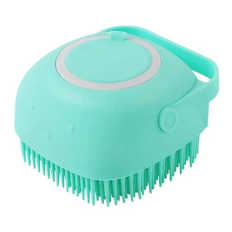 2-in-1 Silicone Pet Bath Brush
