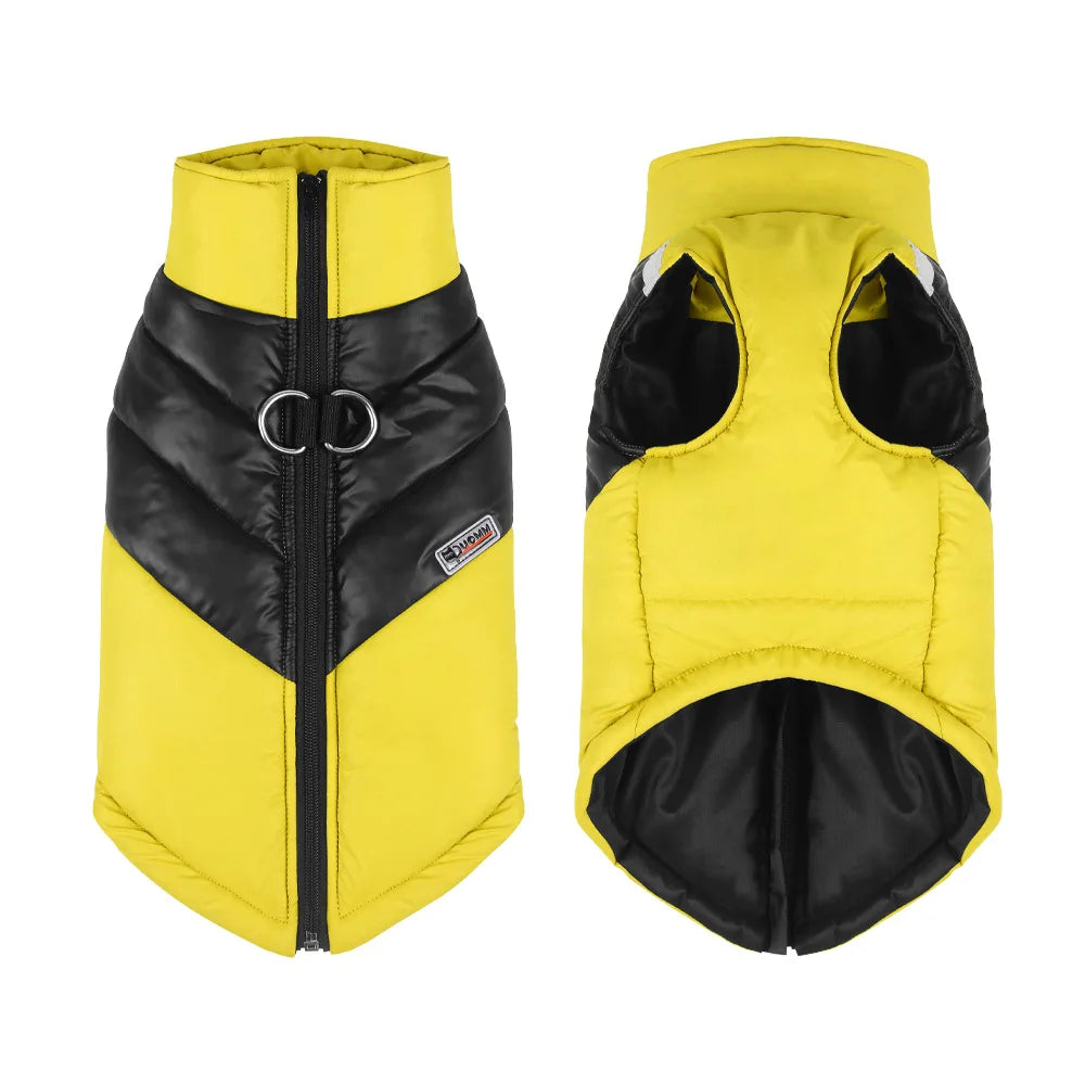Waterproof Winter Dog Jacket | Padded Warm Vest for Small & Large Dogs