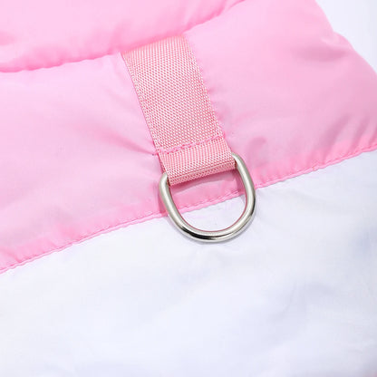 Chaqueta acolchada de invierno para perros | Abrigo cálido y ligero para perros pequeños