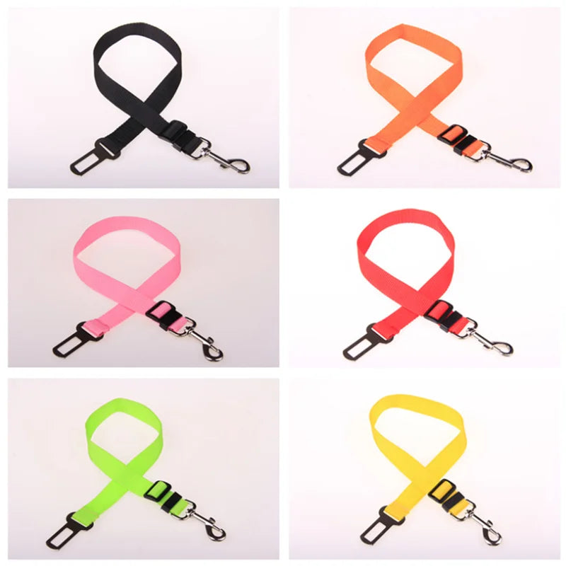 Adjustable Dog Car Seat Belt | Safety Harness Lead for Pets