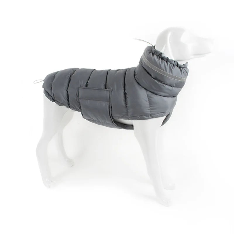 Luxury Winter Dog Jacket | Soft Fleece Lining & Adjustable Fit