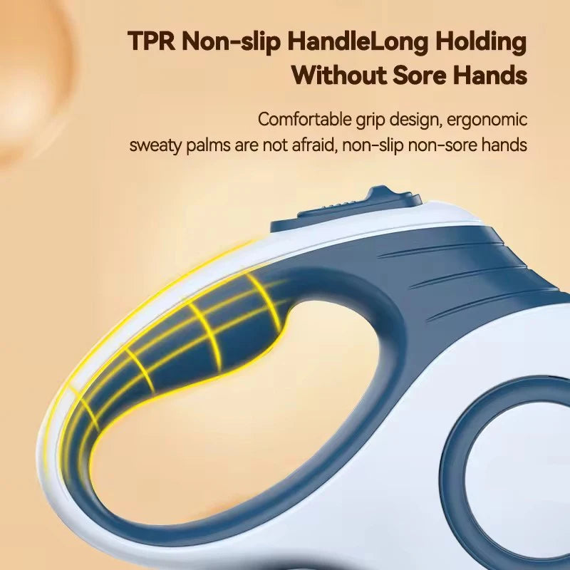 Retractable Dog Leash with Brake & Lock System (3m / 5m)