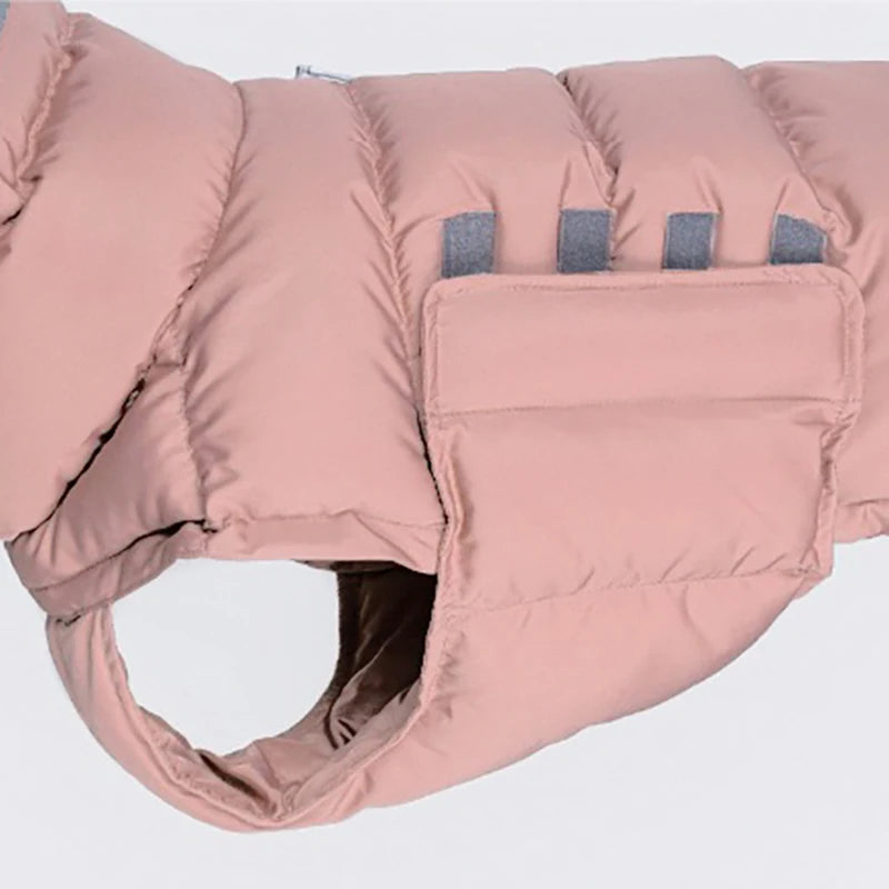 Luxury Winter Dog Jacket | Soft Fleece Lining & Adjustable Fit