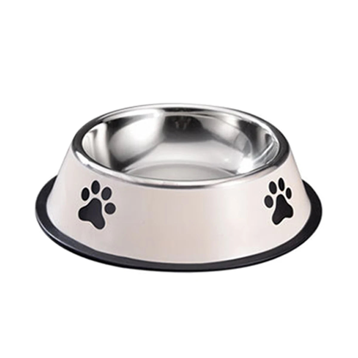 Stainless Steel Pet Bowl | Anti-Slip Food & Water Bowl (Multiple Sizes)