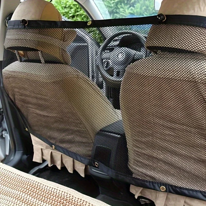 Pet Car Safety Fence | Universal Backseat Divider