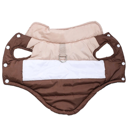 Chaqueta acolchada de invierno para perros | Abrigo cálido y ligero para perros pequeños