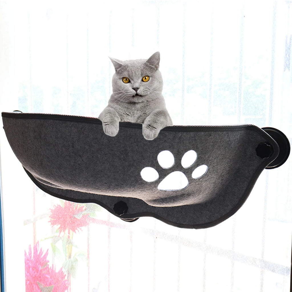 Window-Mounted Cat Hammock | Heavy Duty Suction Cup Bed up to 15kg