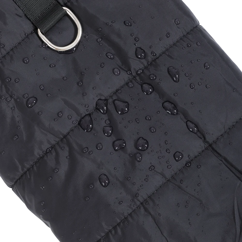 Waterproof Pet Hoodie Jacket with D-Ring | Winter Warm Fleece Coat for Cats & Small Dogs (XS–XL)