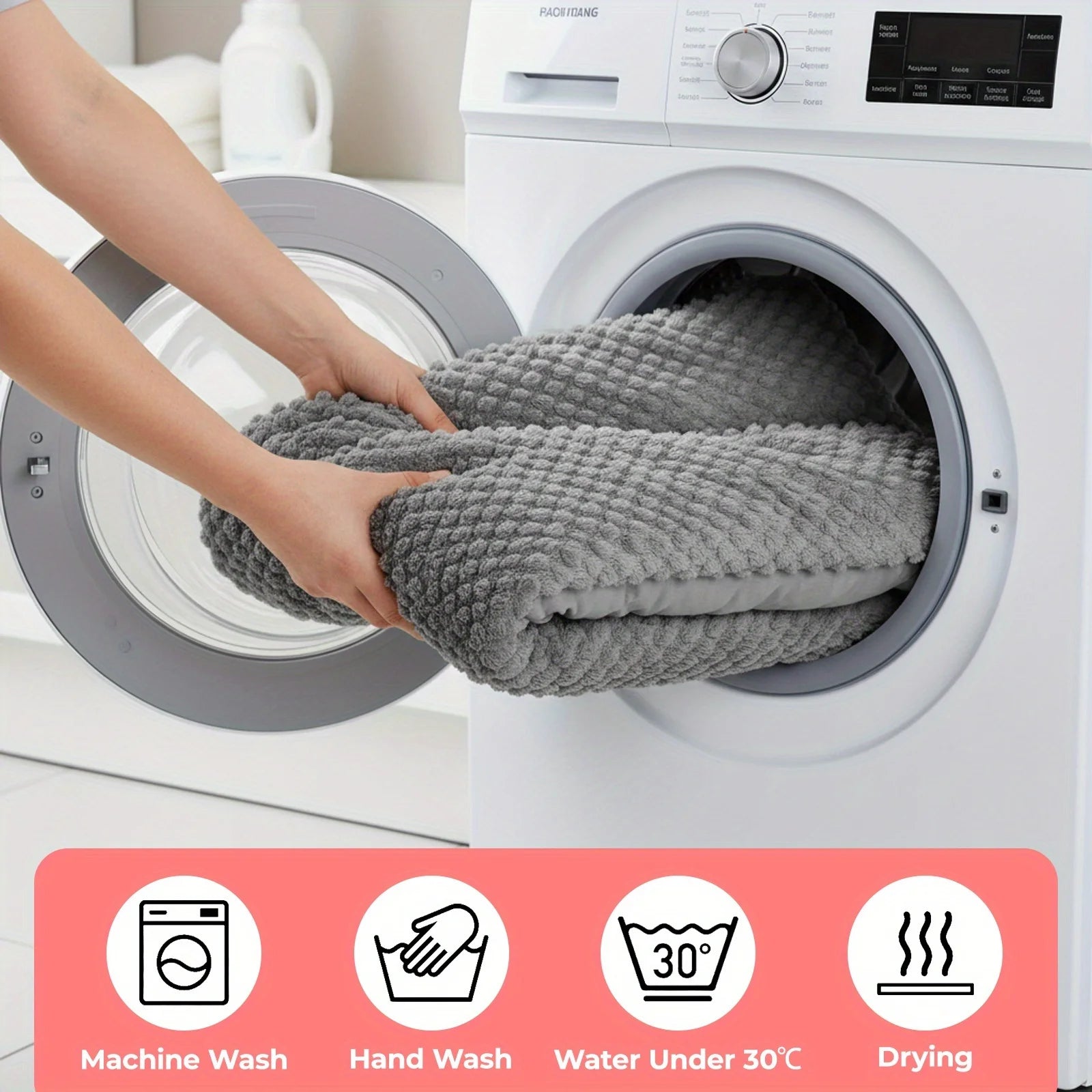 Soft Washable Dog Bed Mattress | Non-Slip, Comfortable & Supportive Pet Bed (M / L / XL)