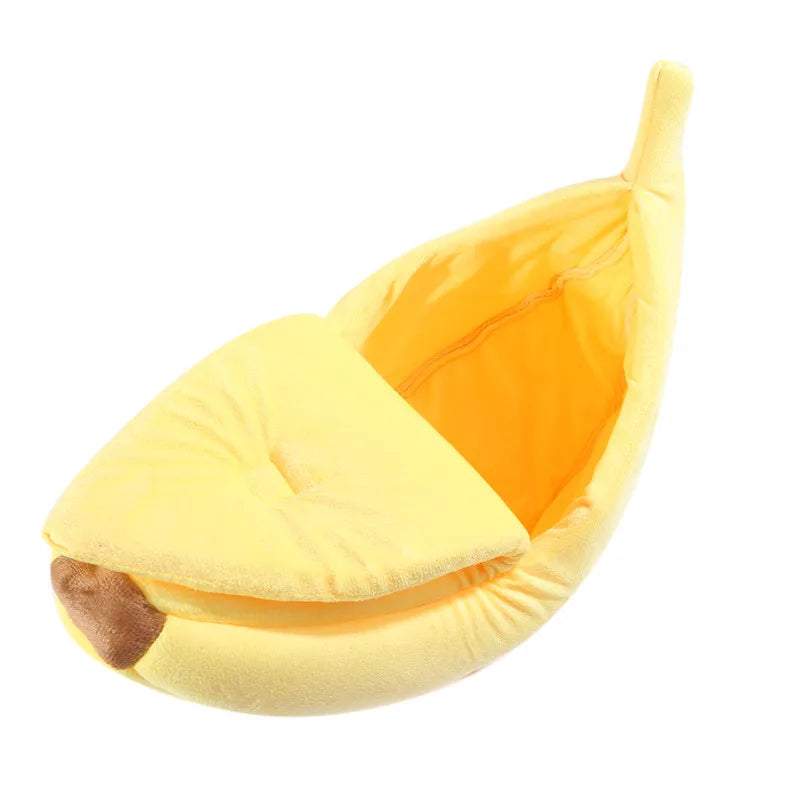 Banana Cat Bed | Sleeping House for Cats & Small dogs
