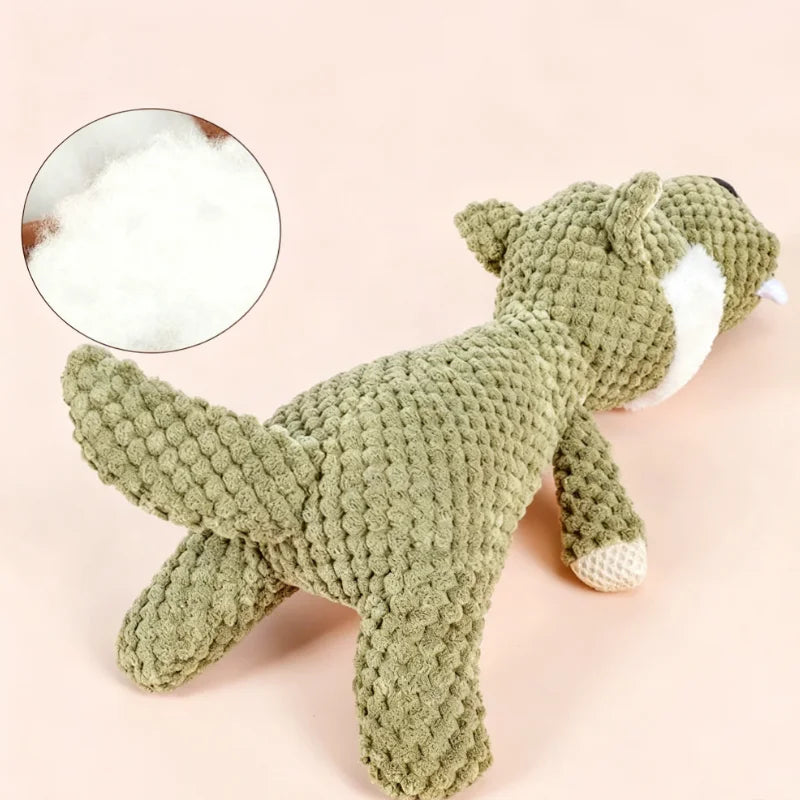 Cuddly Plush Dog Toy | Lightweight Chew & Comfort Toy