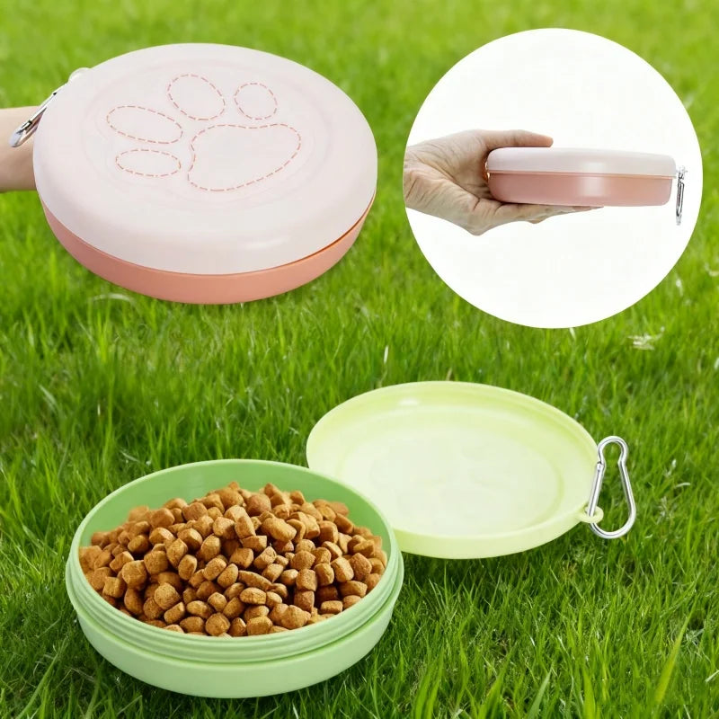 Portable Travel Pet Bowl for Food & Water
