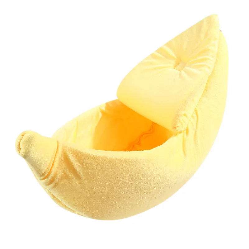 Banana Cat Bed | Sleeping House for Cats & Small dogs