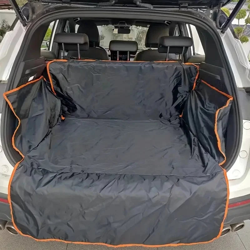 Dog Car Seat Cover & Trunk Protector | Waterproof Rear Seat Mat for Pets
