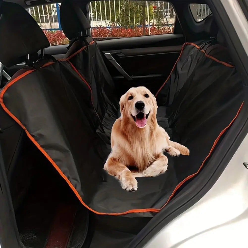 Waterproof Dog Car Seat Cover for Back Seat | Scratchproof & Durable Oxford Fabric